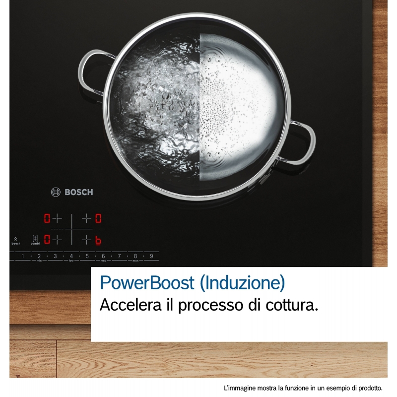 Bosch Serie 6 PUE612BB1E plaque Blanc Intégré 60 cm Plaque avec zone à induction 4 zone(s)