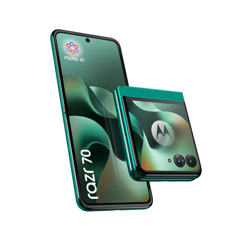 Motorola razr 70 17,5 cm (6.9") Dual-SIM Android 16.0 5G USB Typ-C 8 GB 256 GB 4800 mAh Dunkelgrün