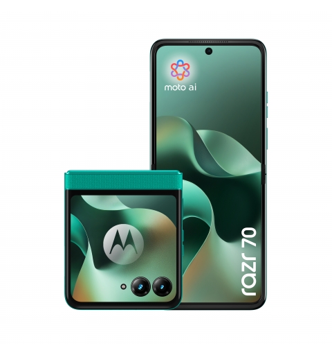 Motorola razr 70 17,5 cm (6.9") Double SIM Android 16.0 5G USB Type-C 8 Go 256 Go 4800 mAh Vert foncé