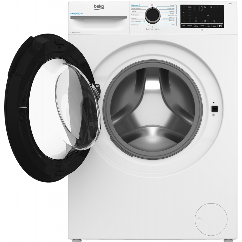Beko b300 BMW8149DB Waschmaschine Frontlader 8 kg 1400 RPM Weiß