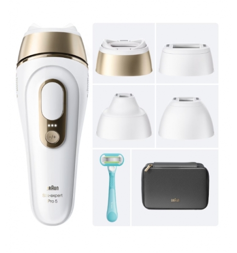 Braun Silk-expert Pro IPL PL5431 Intense pulsed light (IPL) Gold, White