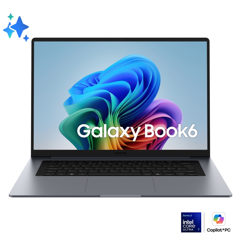 Samsung NP760VJG-KG3IT laptop Copilot+ PC Intel Core Ultra 7 355 Ordinateur portable 40,6 cm (16") WUXGA 16 Go LPDDR5x-SDRAM