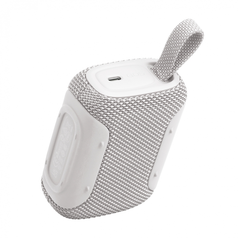 JBL GO 5 Altavoz monofónico portátil Blanco 4,8 W