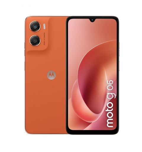Motorola moto g06 17,5 cm (6.88") Doppia SIM Android 15 4G USB tipo-C 4 GB 256 GB 5200 mAh Arancione