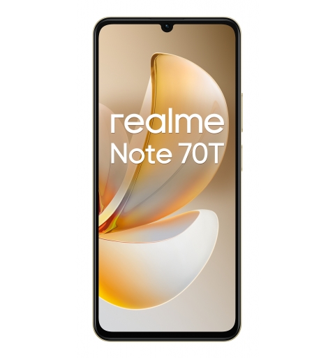 realme Note 70T 17,1 cm (6.74") SIM doble Android 15 4G USB Tipo C 4 GB 256 GB 6000 mAh Oro