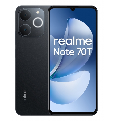 realme Note 70T 17.1 cm (6.74") Dual SIM Android 15 4G USB Type-C 4 GB 256 GB 6000 mAh Black