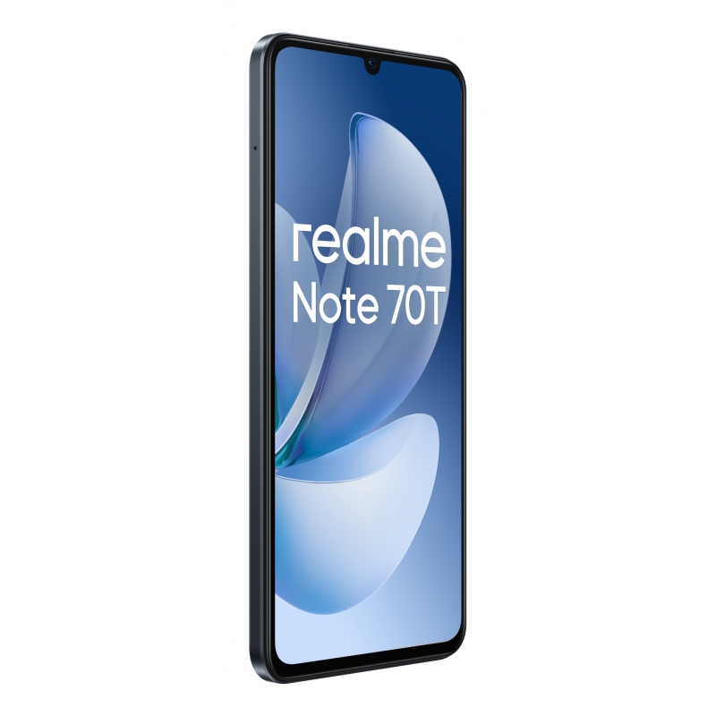 realme Note 70T 17,1 cm (6.74") SIM doble Android 15 4G USB Tipo C 4 GB 256 GB 6000 mAh Negro