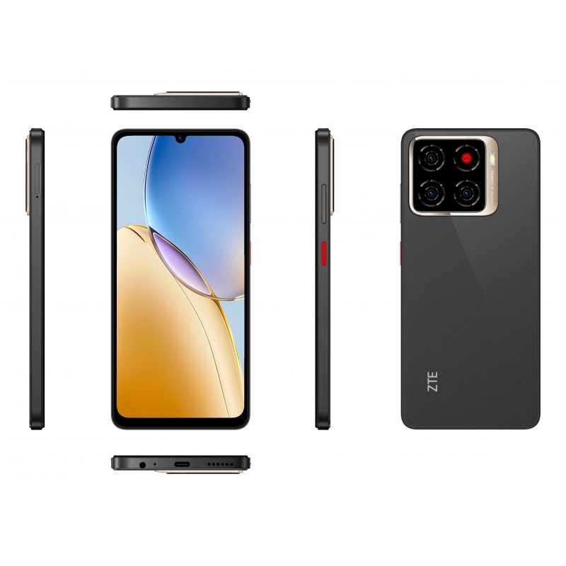 ZTE Blade A56 17,1 cm (6.75") Doppia SIM Android 15 4G USB tipo-C 4 GB 64 GB 5000 mAh Nero