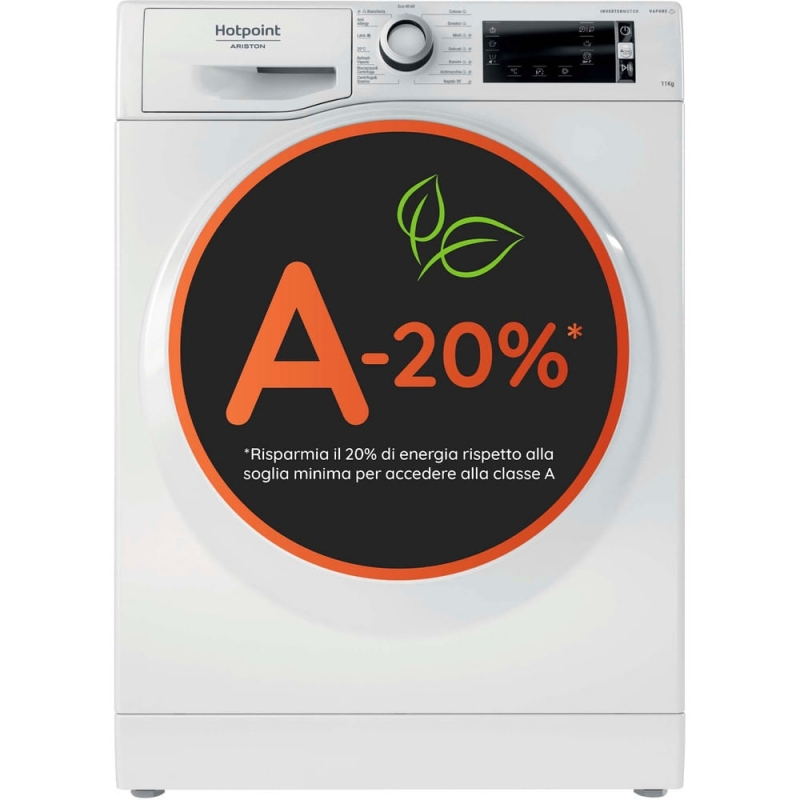 Hotpoint NBT 1148 WSA IT Waschmaschine Frontlader 11 kg 1400 RPM Weiß