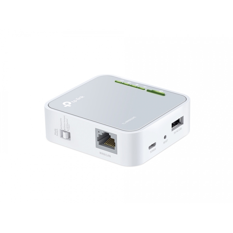 TP-Link TL-WR902AC routeur sans fil Fast Ethernet Bi-bande (2,4 GHz 5 GHz) 4G Blanc