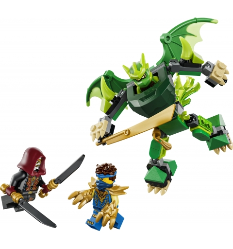 LEGO NINJAGO 71862 Battle Pack Mech Drago di Lloyd, Giocattolo Ninja con Action Figure e 3 Minifigure, Regalo per Bambini 6+
