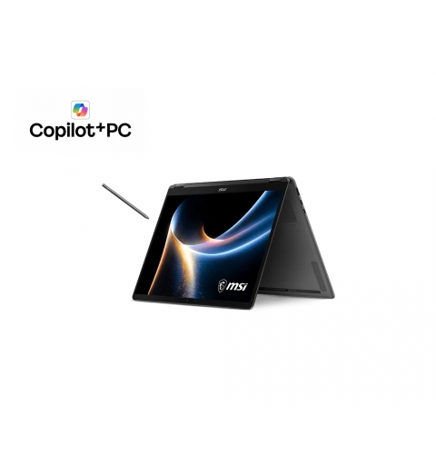MSI Prestige 14 FLIP AI+ D3MTG-075IT Copilot+ PC Intel Core Ultra 9 386H Hybride (2-en-1) 35,6 cm (14") Écran tactile Full HD+