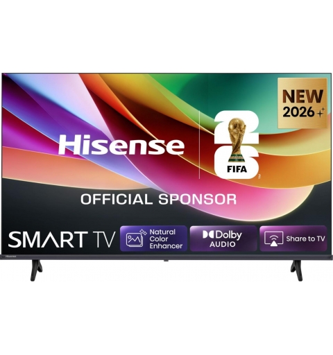 Hisense 32A49S 81.3 cm (32") HD Smart TV Wi-Fi Black