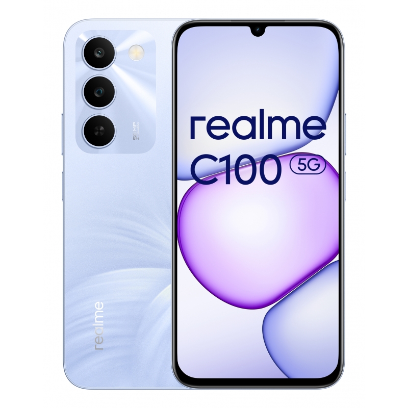 realme C100 5G 17.3 cm (6.8") Dual SIM Android 16.0 USB Type-C 4 GB 128 GB 6600 mAh Purple