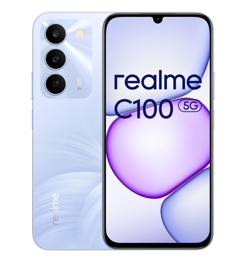 realme C100 5G 17,3 cm (6.8") SIM doble Android 16.0 USB Tipo C 4 GB 128 GB 6600 mAh Púrpura