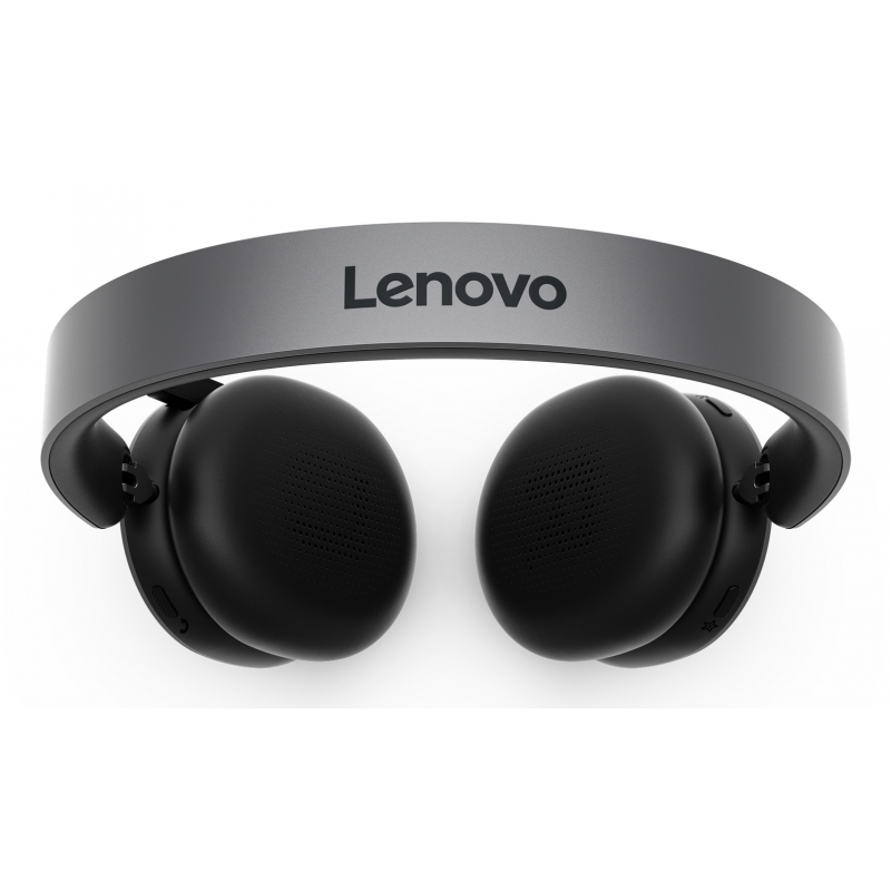 Lenovo 4XD1T60925 casque Sans fil Arceau Bureau Centre d'appels USB Type-C Bluetooth Gris