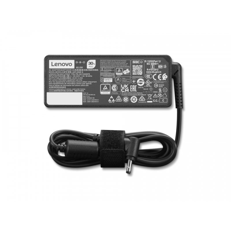 Lenovo 4X21K07722 Netzteil & Spannungsumwandler Drinnen 65 W Schwarz