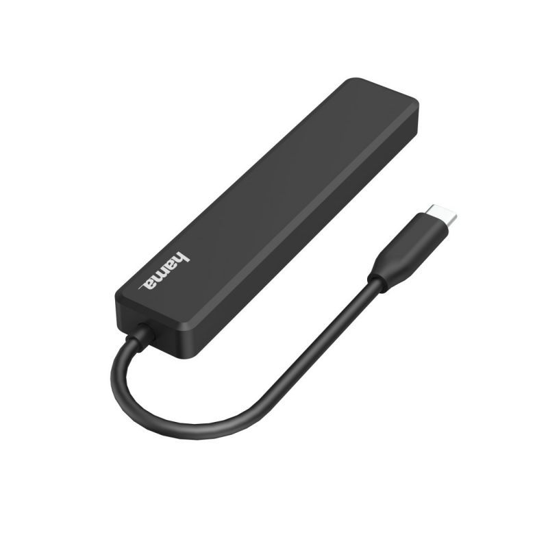 Hama 00200117 laptop-dockingstation & portreplikator USB 2.0 Schwarz