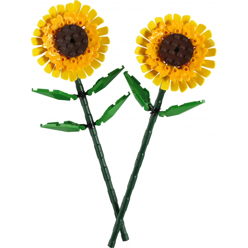 LEGO Botanicals 40524 Girasoli, Fiori Finti per Bambini 8+ Compatibile con Bouquet Fiori Artificiali, Regalo Ragazza o Ragazzo