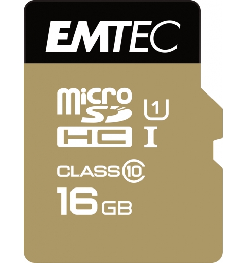 Emtec microSD Class10 Gold+ 16GB