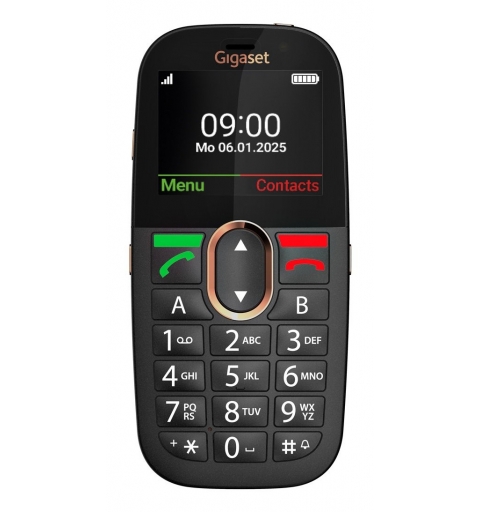 Gigaset GL695 5.87 cm (2.31") 113 g Black Senior phone