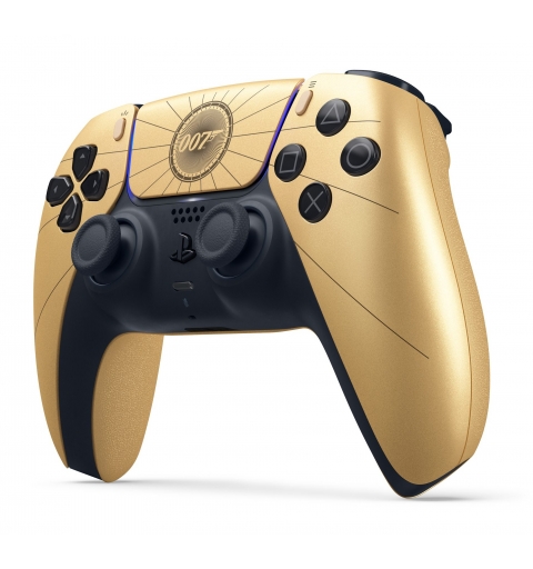 Sony DualSense Wireless Controller – 007 First Light Limited Edition Schwarz, Gold Bluetooth USB Gamepad Analog Digital
