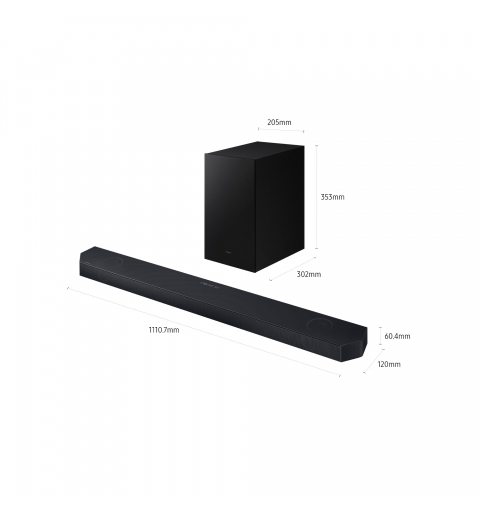 Samsung Barra Sonido Q600H 3.1.2ch con Subwoofer y Dolby Atmos 2026
