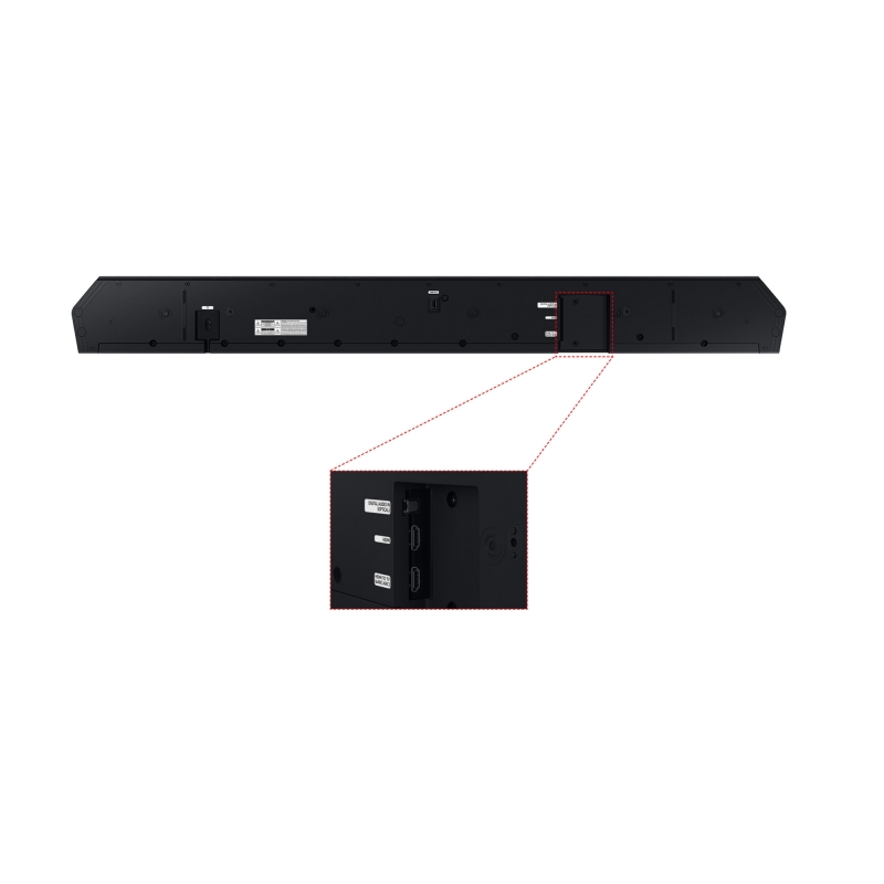 Samsung HW-Q600H XC haut-parleur soundbar Noir 3.1.2 canaux 320 W
