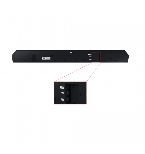 Samsung HW-Q600H XC soundbar speaker Black 3.1.2 channels 320 W