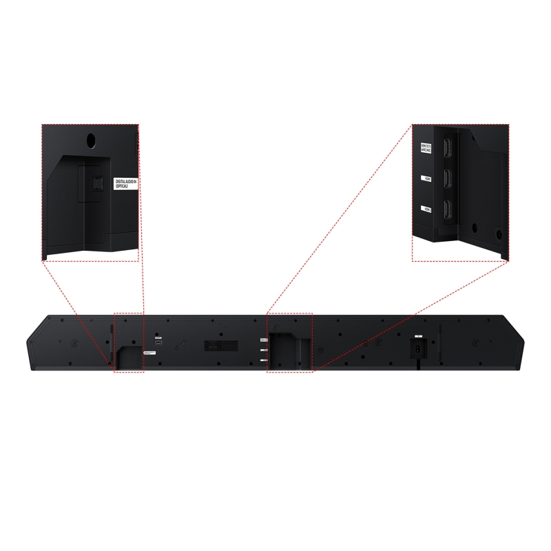 Samsung HW-Q990H XC soundbar speaker Black 11.1.4 channels 756 W