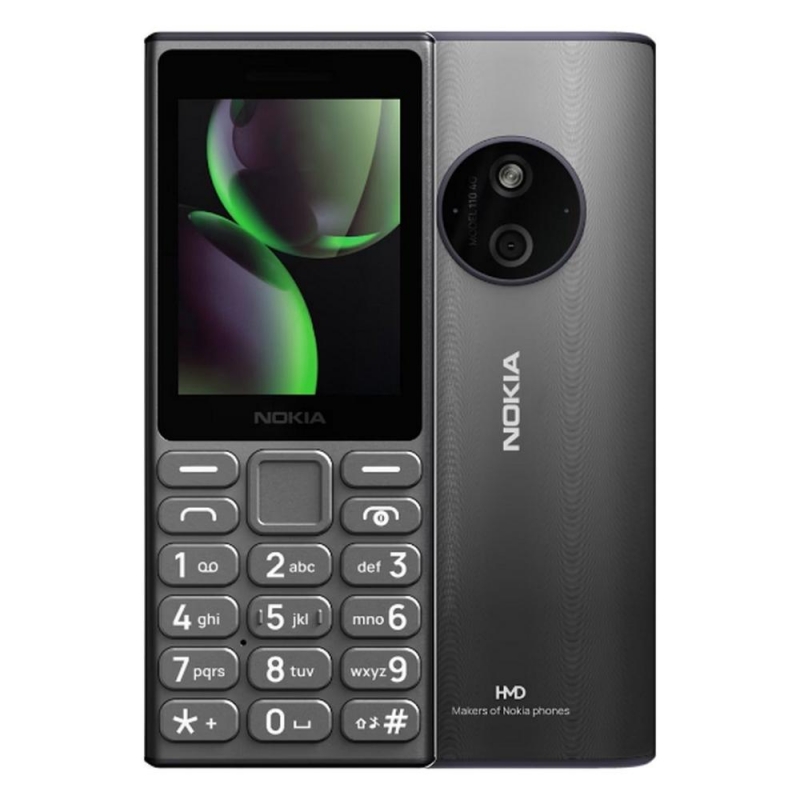 Nokia 110 Cellulare 2024 Dual Sim Black