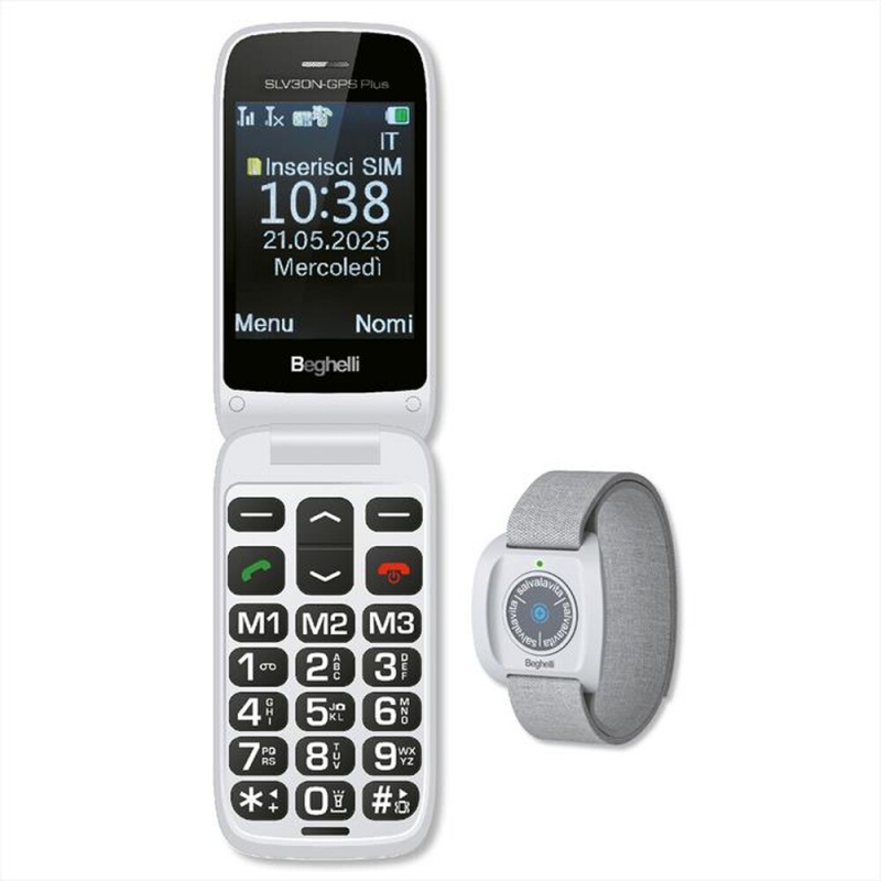 Beghelli 9204N Cellulare 9204N Phone slv30n-gps plus eco+band