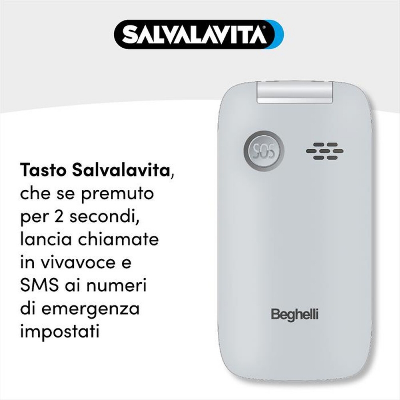 Beghelli 9204N Cellulare 9204N Phone slv30n-gps plus eco+band