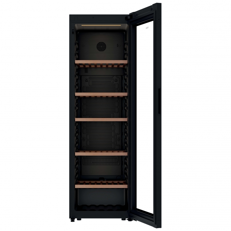 Haier HWS205GGEH1 Weinkühler mit Kompressor Freistehend Schwarz 205 Flasche(n)