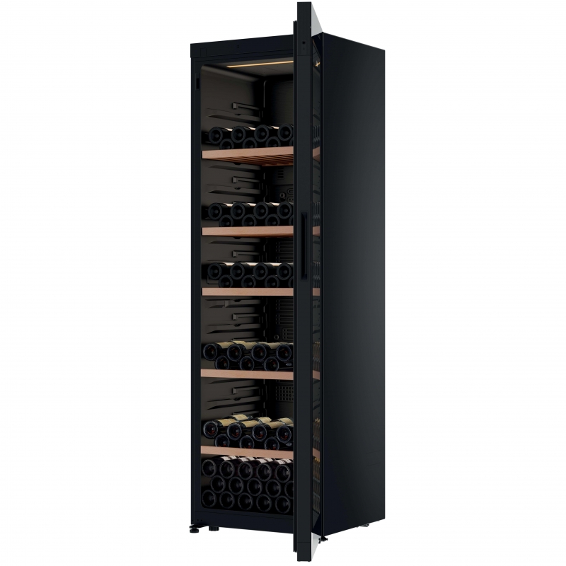 Haier HWS205GGEH1 Weinkühler mit Kompressor Freistehend Schwarz 205 Flasche(n)