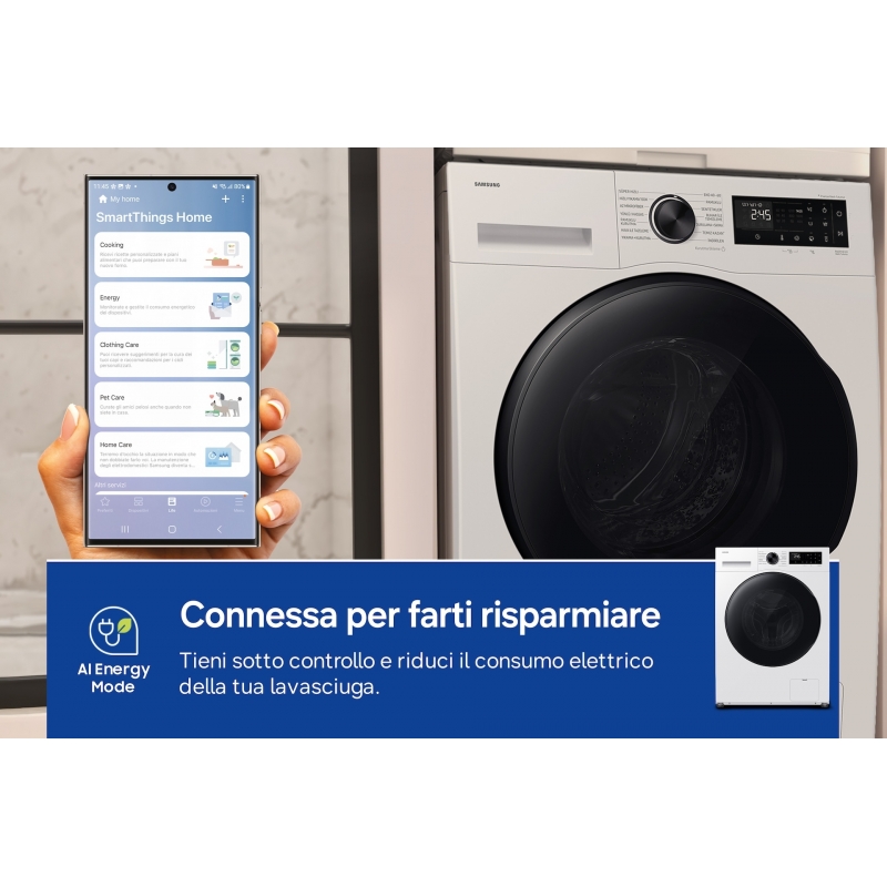 Samsung WD90HG5U34BEET machine à laver avec sèche linge