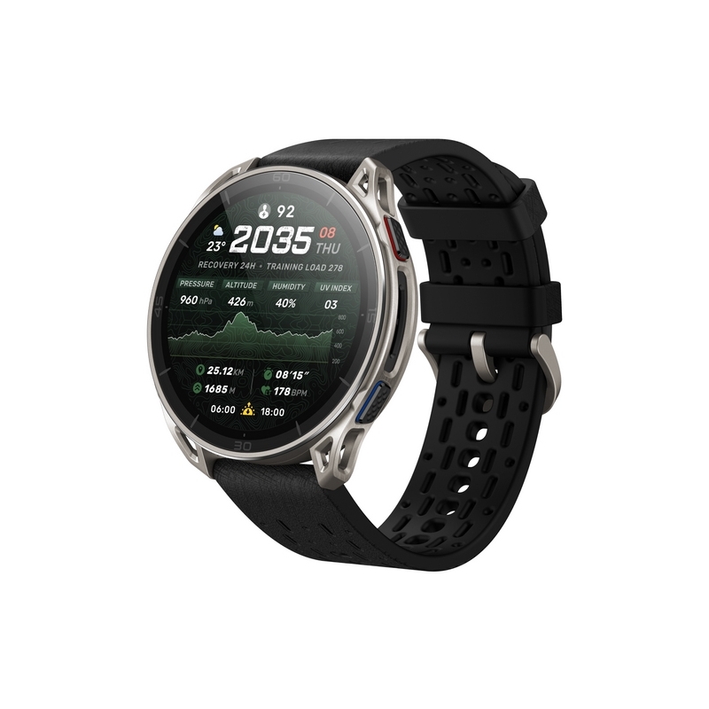 Amazfit Cheetah 2 Ultra 3,81 cm (1.5") AMOLED Digital 480 x 480 Pixeles Pantalla táctil Titanio Wifi GPS (satélite)