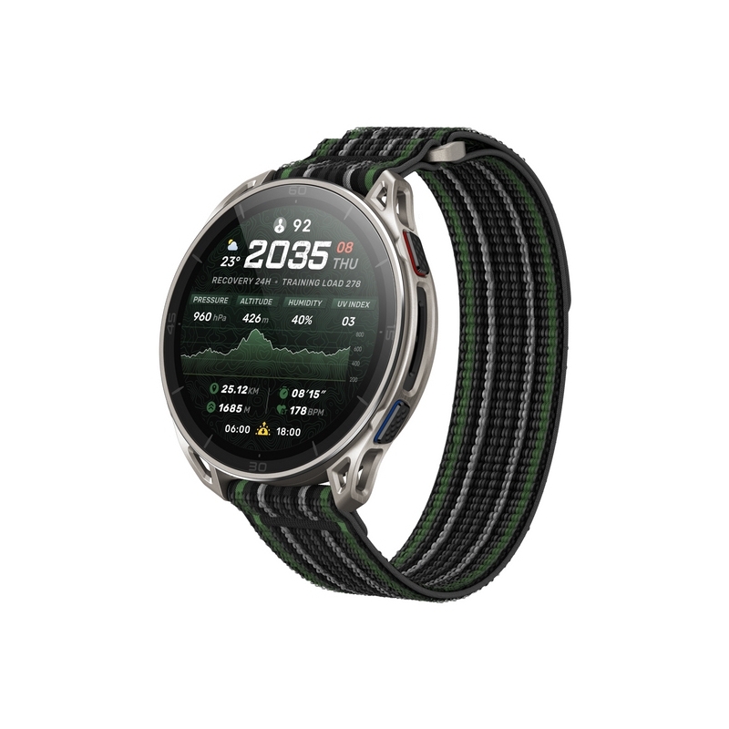 Amazfit Cheetah 2 Ultra 3,81 cm (1.5") AMOLED Digital 480 x 480 Pixel Touchscreen Titan WLAN GPS