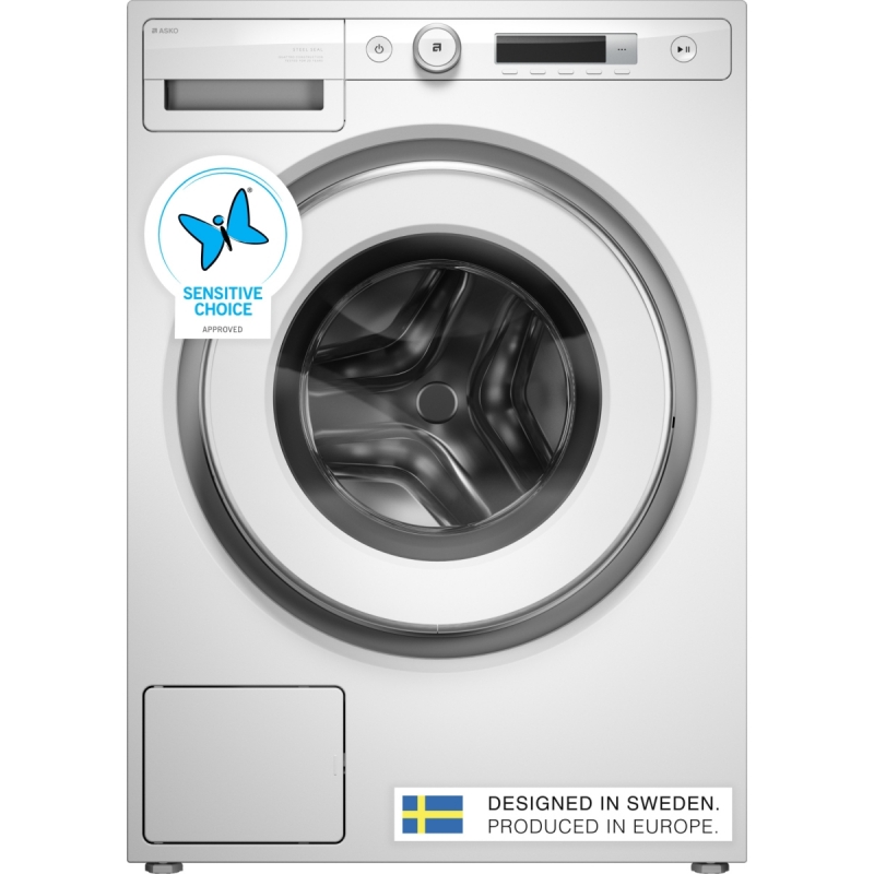 Asko W3096CW is a washing machine designed in Sweden and with extra robust construction for a trouble free everyday life for