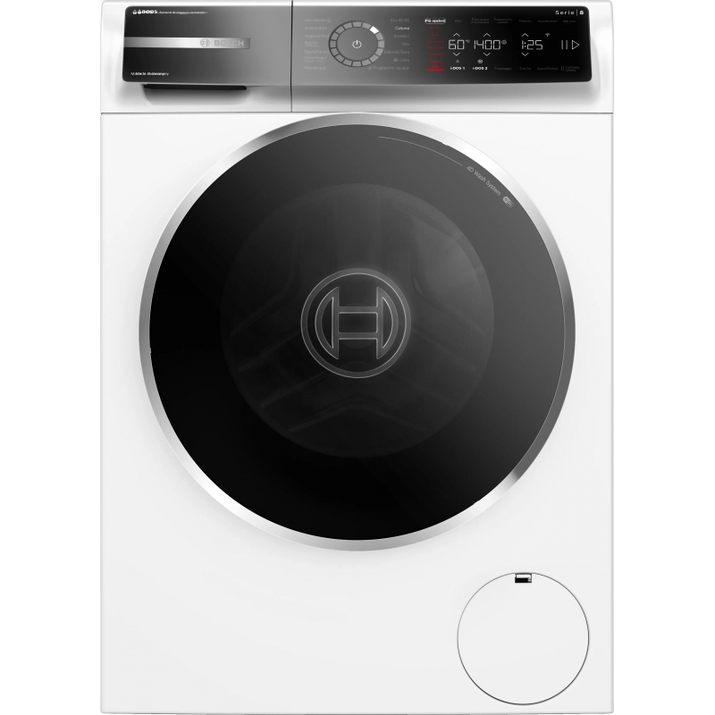 Bosch Serie 8 WGB264A0IT lavadora Carga frontal 11 kg 1400 RPM Blanco