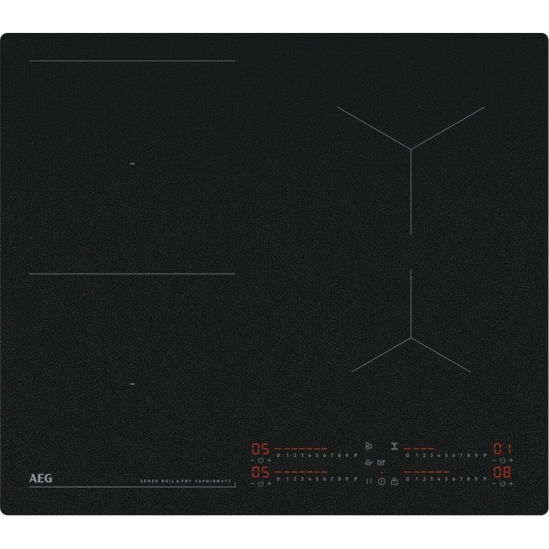 AEG TI64IB30IZ Noir Intégré 60 cm Plaque avec zone à induction 4 zone(s)