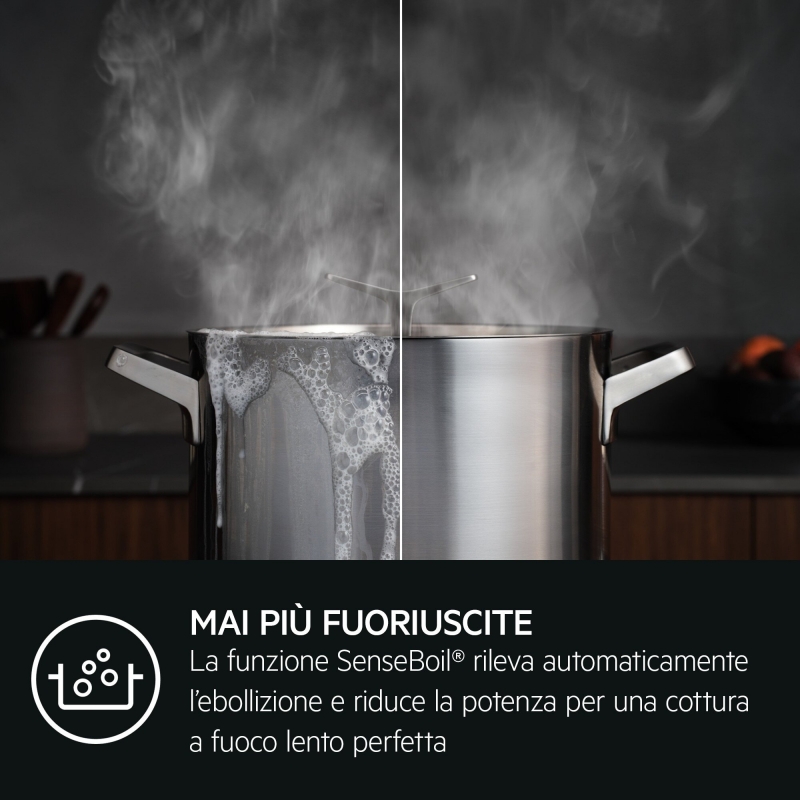 AEG TI84IB30IZ Schwarz Integriert 80 cm Zonen-Induktionskochfeld 4 Zone(n)