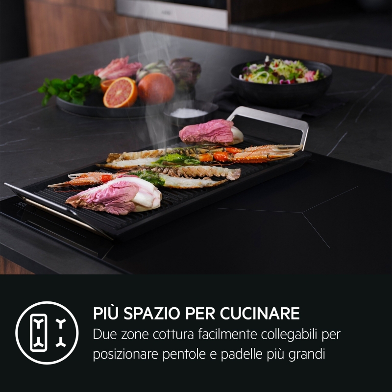 AEG TI84IB30IZ Noir Intégré 80 cm Plaque avec zone à induction 4 zone(s)