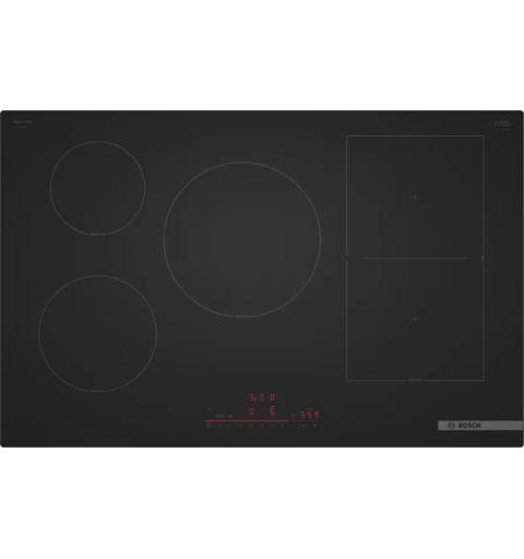 Bosch Serie 6 PVW81CHB1E hob Black Built-in 80 cm Zone induction hob 5 zone(s)