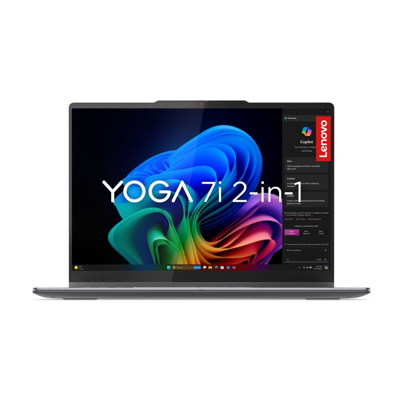 Lenovo Yoga 7 2-in-1 14ILL10 Copilot+ PC Intel Core Ultra 5 226V Hybrid (2-in-1) 35.6 cm (14") Touchscreen WUXGA 16 GB