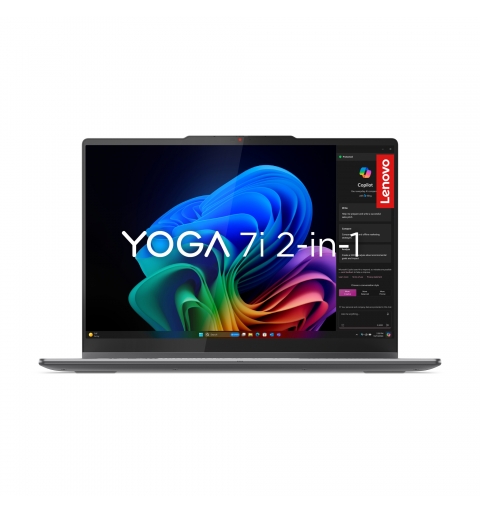 Lenovo Yoga 7 2-in-1 14ILL10 Copilot+ PC Intel Core Ultra 5 226V Hybride (2-en-1) 35,6 cm (14") Écran tactile WUXGA 16 Go