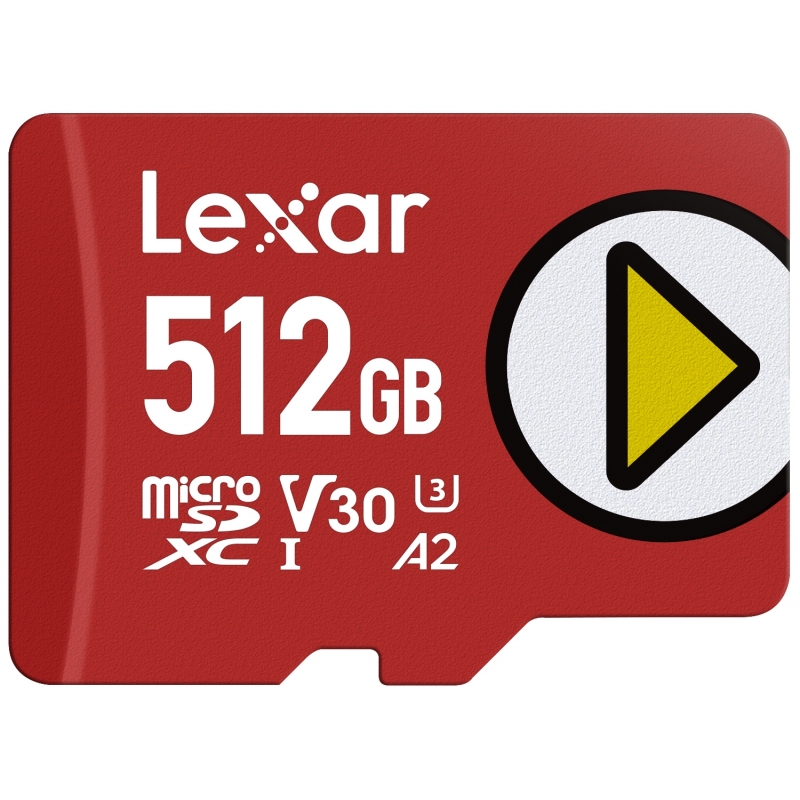 Lexar LMSPLAY512G-BNSNG Speicherkarte 512 GB MicroSDXC UHS-I Klasse 10