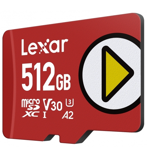 Lexar LMSPLAY512G-BNSNG memoria flash 512 GB MicroSDXC UHS-I Clase 10