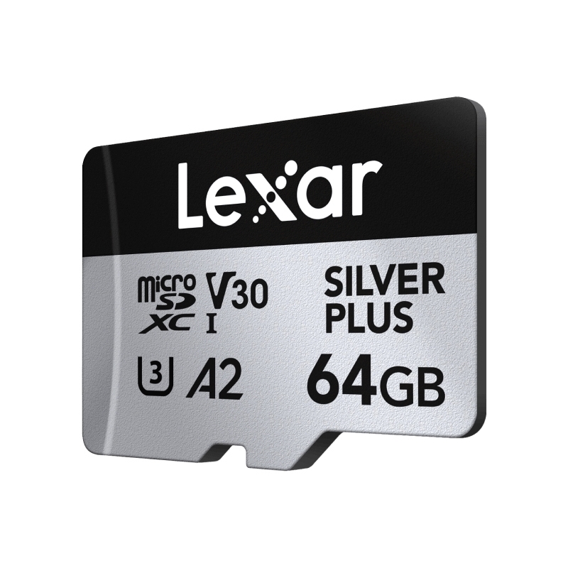 Lexar Professional SILVER PLUS 64 GB MicroSDXC UHS-I Class 3