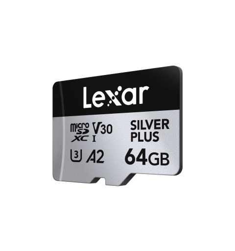 Lexar Professional SILVER PLUS 64 Go MicroSDXC UHS-I Classe 3